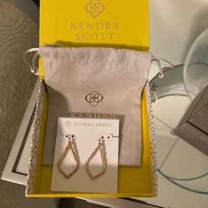 Kendra Scott Sophee Drop Earrings Rose Gold NWT